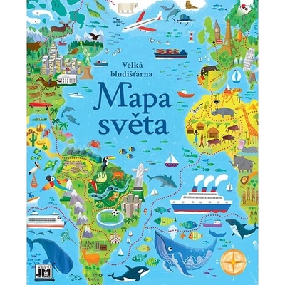 Velká bludišťárna Mapa světa
