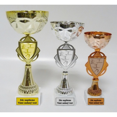 VIZINGR Gymnastické poháry ženy 523-AFS031 523-AFS031/22 cm