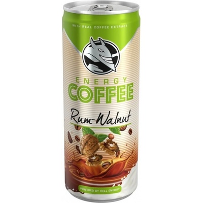 Hell ENERGY COFFEE RUM-WALNUT 250 ml