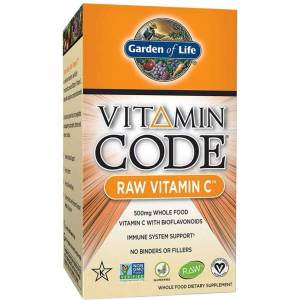 Garden of Life Vitamin Code RAW Vitamin C, 120 капсули, Garden of Life (41611)