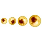 TITANUM Self-adhesive pearls 120pcs gold