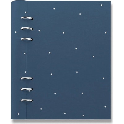 Filofax Clipbook Timeless A5 týdenní 2026 polka dot indigo