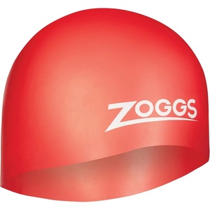 Zoggs Шапка за плуване Zoggs Easy Fit Silicone Cap Swim cap - Red - размер One Size (581-0187-0511)