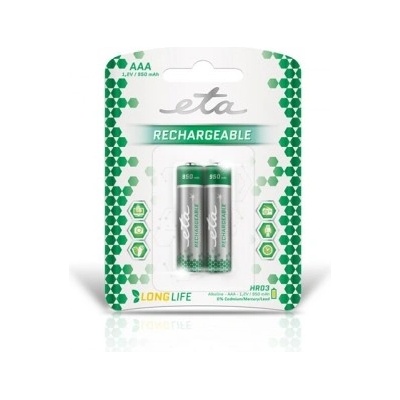 ETA AAA 950mAh 2ks R03CHARGE9502 – Zboží Živě