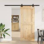 vidaXL Преплъзваща се врата NARVIK 95 x 210 см (213, 5 см) (3445333)