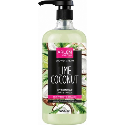Farcom Arlem Limetka a Kokos Sprchový krém 1000 ml
