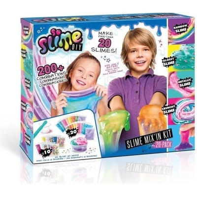 Canal Toys Творчески комплект Canal Toys - So Slime, Направи си слайм, 20 цвята (CTSSC 185)