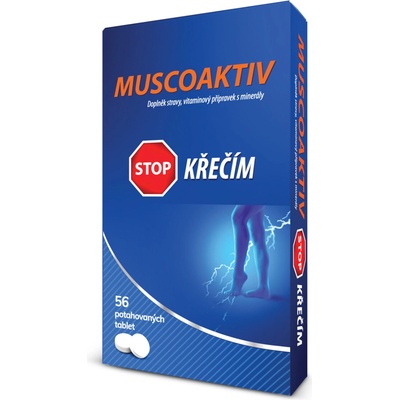 Muscoaktiv Stop křečím 56 tablet
