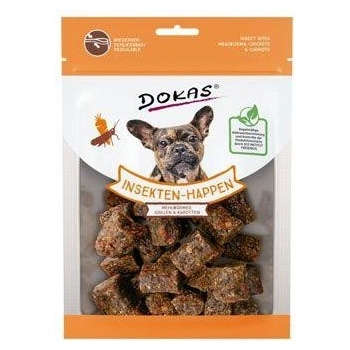 Dokas kocky s hmyzom a mrkvou 100 g