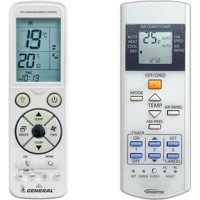 General Panasonic cs-ue9qke, cs-ue12qke, cs-ue18qke - луксозно с подсветка дистанционно управление (cs-ue9qke, cs-ue12qke, cs-ue18qke)