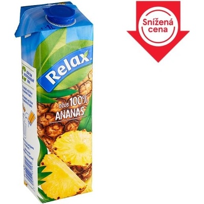 Relax džus ananas 100% 1 l