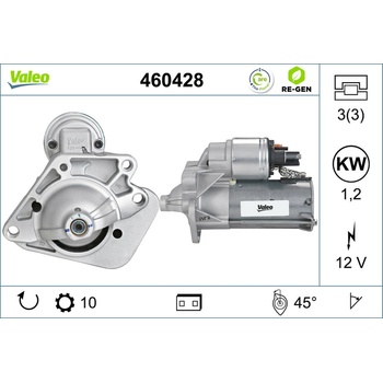 Štartér VALEO 460428