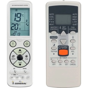 General Fujitsu ar-pv1, ar-pv4, ar-dj5, ar-dj8, ar-je1, ar-je4, ar-je8, ar-je12, ar-je15 - луксозно с подсветка дистанционно управление (ar-pv1, ar-pv4, ar-dj5, ar-dj8, ar-je1, ar-je4, ar-je8, ar-je12, ar-je15)