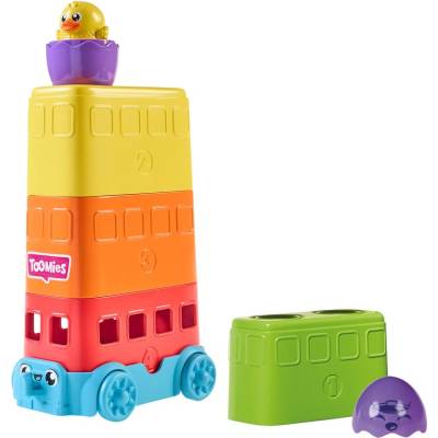 TOMY Toomies Играчка за сортиране Tomy Toomies - Трансформиращ се автобус (E73220)
