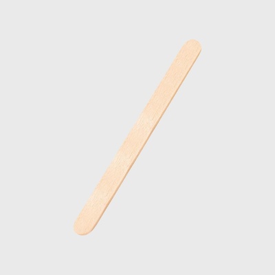 ACTIVESHOP Dřevěná špachtle střední 114x10x2 mm 100 ks