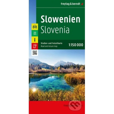 Slovinsko 1:150 000 / automapa + rekreační mapa