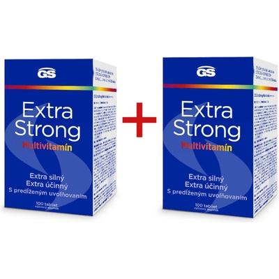 GS Extra Strong Multivitamín 2 x 100 tabliet