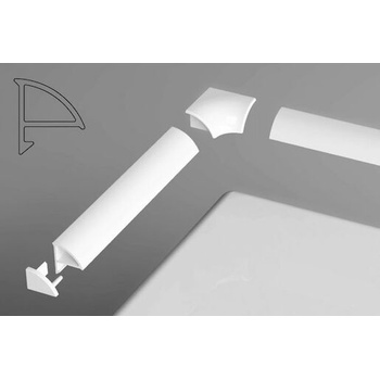 Ravak Sada pre kryciu lištu 6 white B440000001