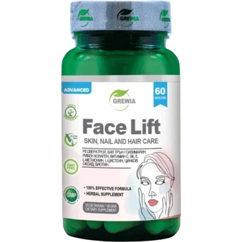 Grewia Face Lift - Skin, Nail and Hair Care [60 капсули]