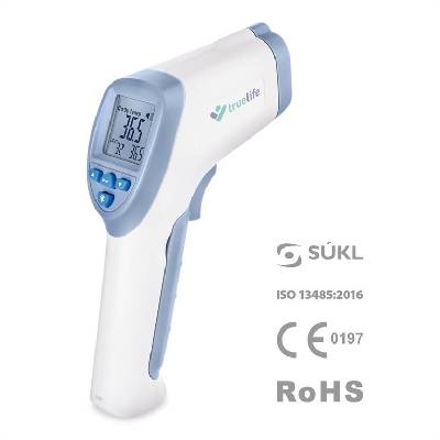 TrueLife Care Q7 - bezdotykový zdravotní teploměr CAREQ7BLU