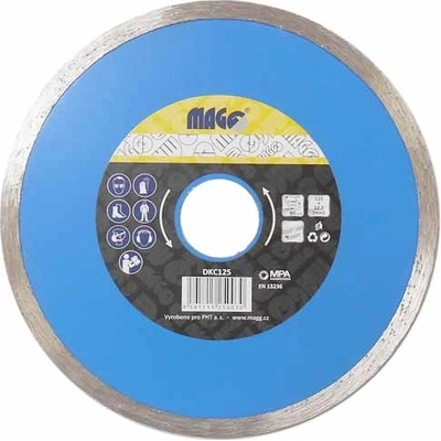 Magg Diamantový kotouč celoobvodový 125 x 22,2 mm DKC125