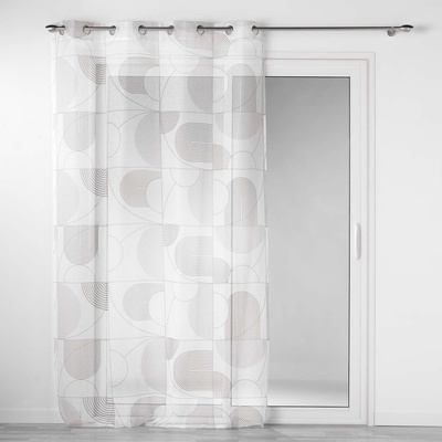 douceur d'intérieur Bílá voálová záclona 140x280 cm Esquisse – douceur d'intérieur