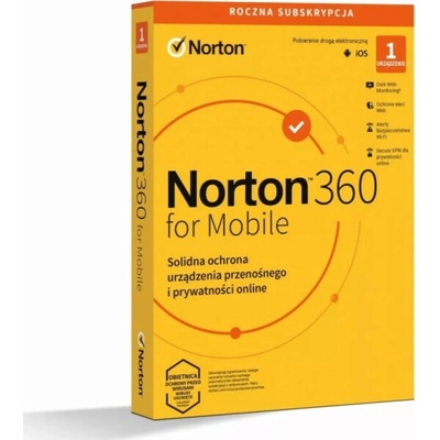 Norton360 Mobile PL 1 lic. 1 rok 21426915