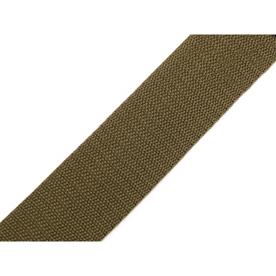 Prima-obchod Popruh polypropylenový šíře 40 mm tloušťka 1 mm, barva 70 zelená khaki