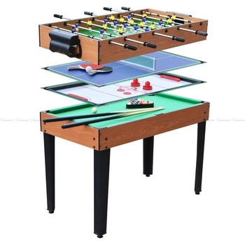 Gamecenter Multifunkční hrací stůl Multi 4 in 1 air hokej biliard stolní fotbal stolní tenis
