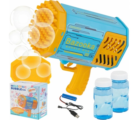 Mega pištoľ na bubliny Bazooka