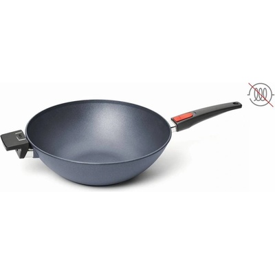Woll Titánová panvica Wok na indukciu s odnímateľnou rukoväťou Diamond Lite 34 cm