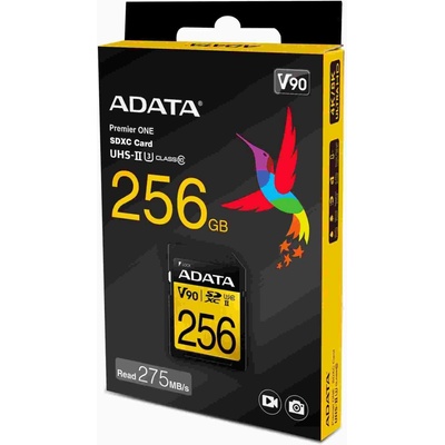 ADATA SDXC 256GB UHS-II U3 ASDX256GUII3CL10-C