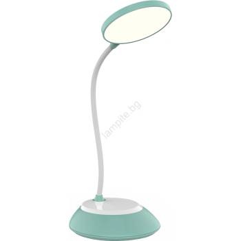 Kobi Led Димируема акумулаторна настолна лампа visua led/5w/5v 3000-5000k тюркоаз (kb0396)
