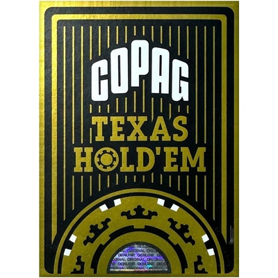 COPAG GOLD RANGE 100% plastové, čierne