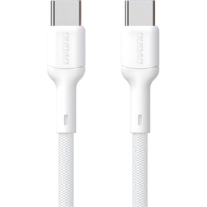 Dudao Кабел за зареждане Dudao L9C USB-C / USB-C PD 65W - Бял / 1m KP41400