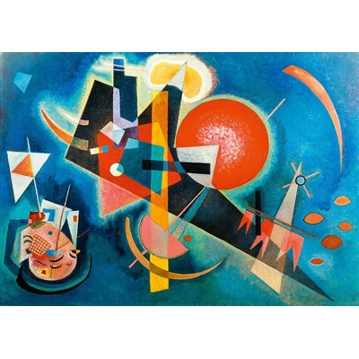 Bluebird KandinskyIn Blue 1925 1000 dielov