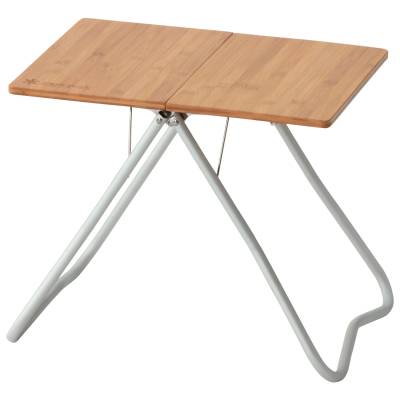 Къмпинг маса Snow peak Mytable Bamboo Top Camping table - Metallic / Wood - размер One Size (580-1438-0111)