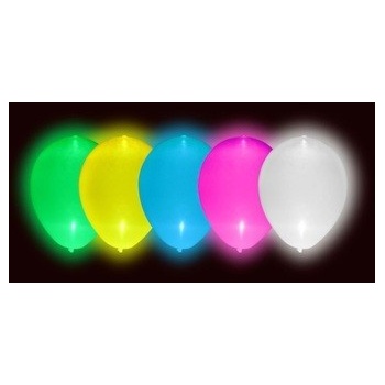 RAPPA Balónek LED svítící mix barev 30 cm