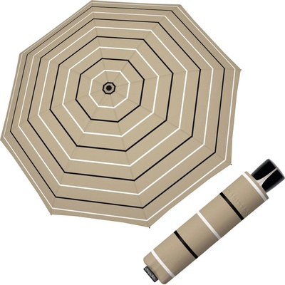 Doppler Mini Fiber Classy sand dámsky skladací dáždnik