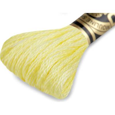 Vyšívací příze DMC Mouliné Spécial Cotton Varianta: 445 Limelight, Balení: 1 ks 27729/15784/174309