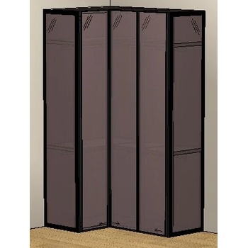 Santalucia Mobili Модулен „walk-in гардероб със стъклен заден панел SL4259-2 (SL4259-2)