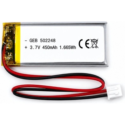 Li-Pol Nabíjecí baterie 3,7 V / 450 mAh – Sleviste.cz