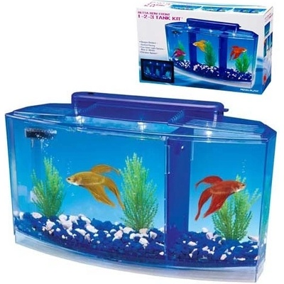 PP BETTA Deluxe LED modré+biele 27 x 17 x 9,5 cm, 2,7 l