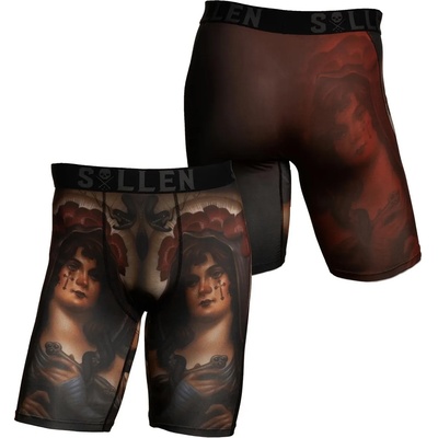 SULLEN Мъжки боксерки sullen - andres blesa - ЧЕРНО/КАСТЕНЯВО - scm3372_bkmr