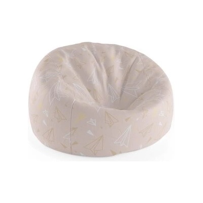 Sablio Sedací vak Cocoon Papírové vlaštovky 75 x 45 x 35 cm