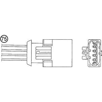Lambda sonda NGK OZA495-RV1