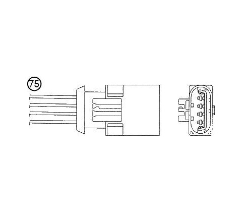 Lambda sonda NGK OZA495-RV1