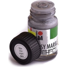 Marabu easy marble mramorovací barva 15ml 082 stříbrná