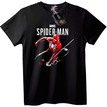 NOONEBRAND Тениска Marvel Spider-Man - L, Black