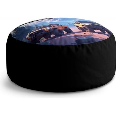 Sablio Taburet Circle FORTNITE Off-road auta: 40x50 cm